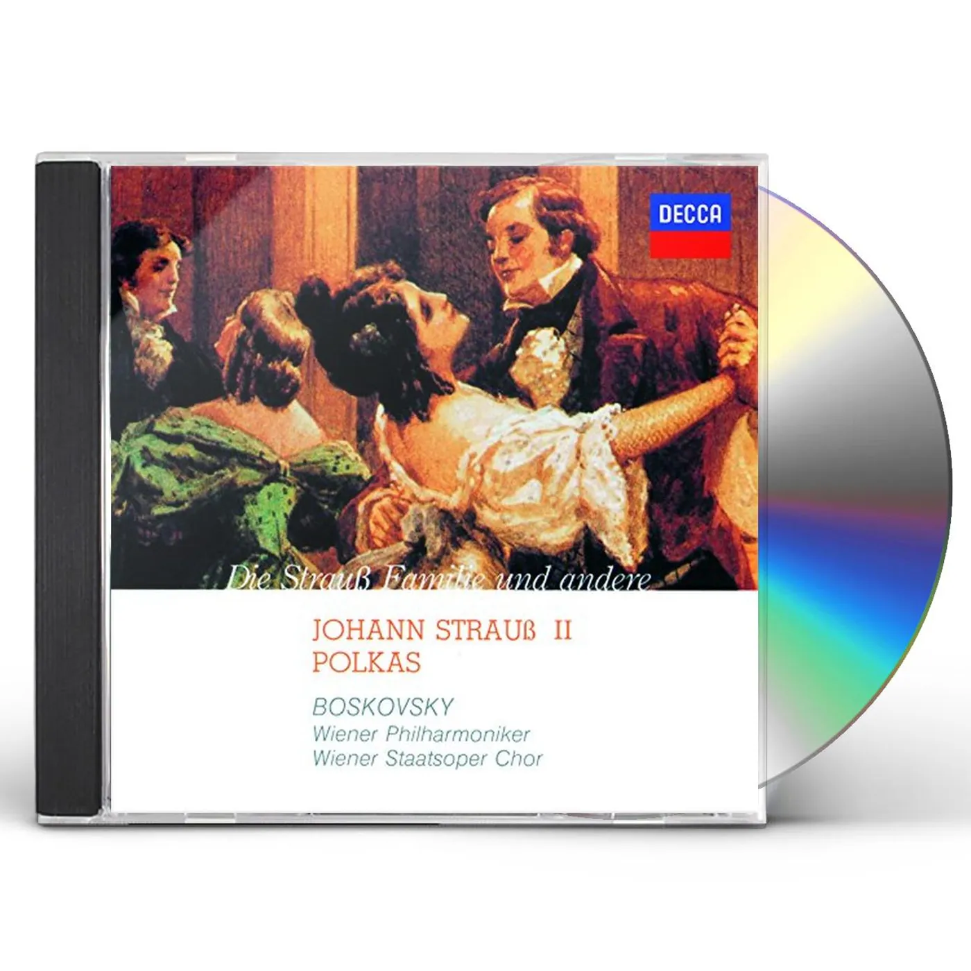 Willi Boskovsky JOHANN STRAUSS 2: POLKAS CD