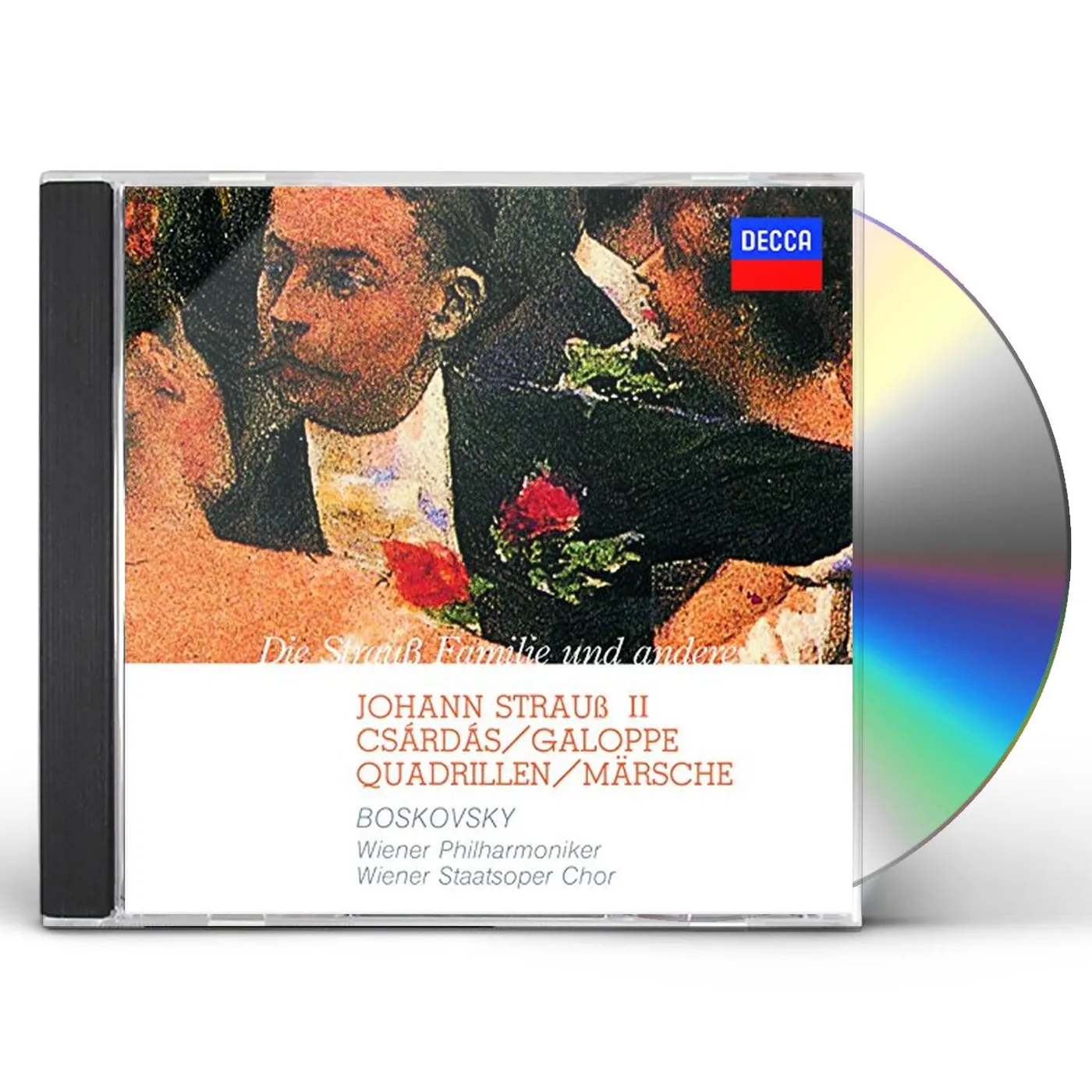 Willi Boskovsky JOHANN STRAUSS 2: CSARDAS. GALOPPR. CD
