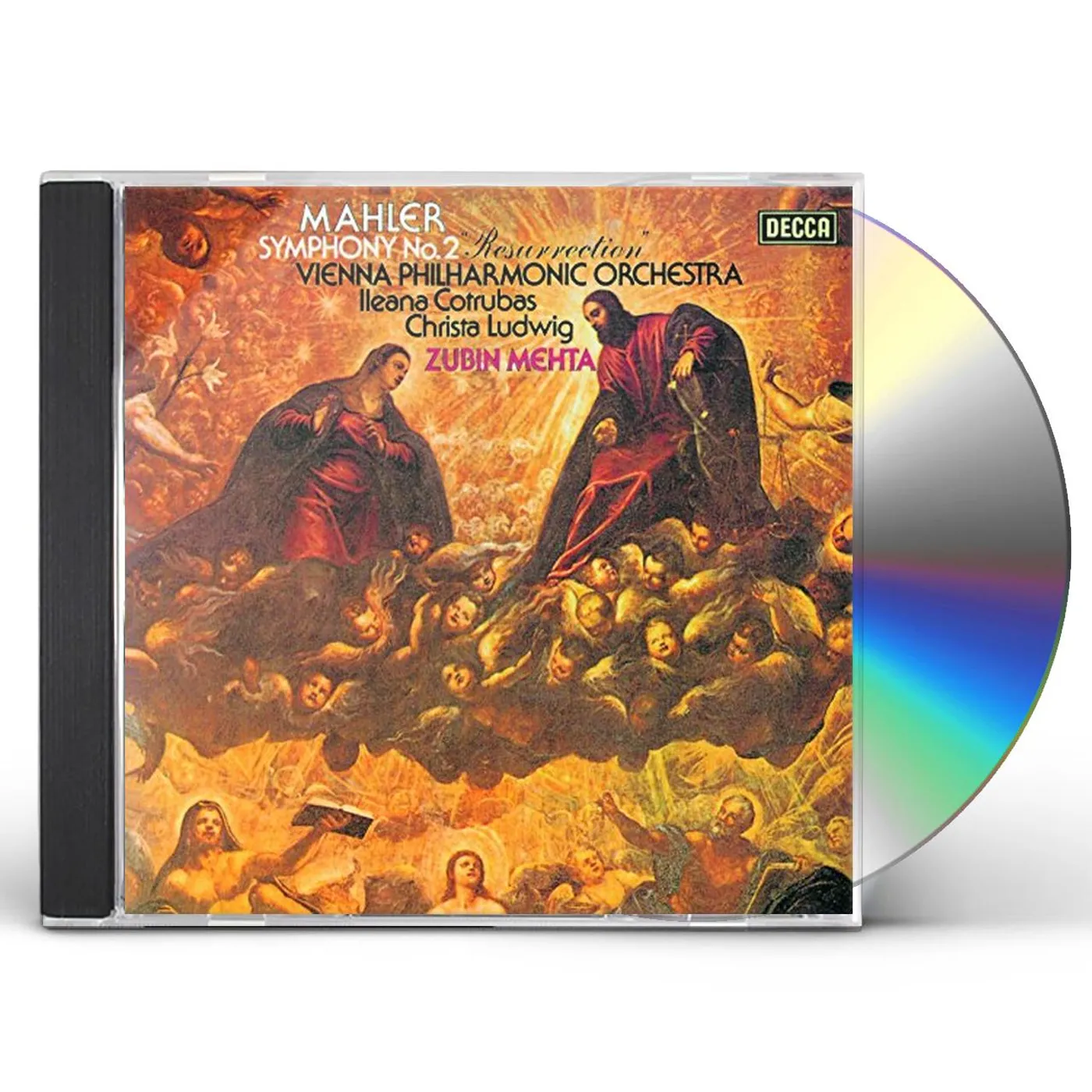 Zubin Mehta MAHLER: SYMPHONY NO.2 'AUFERSTEHUNG' CD