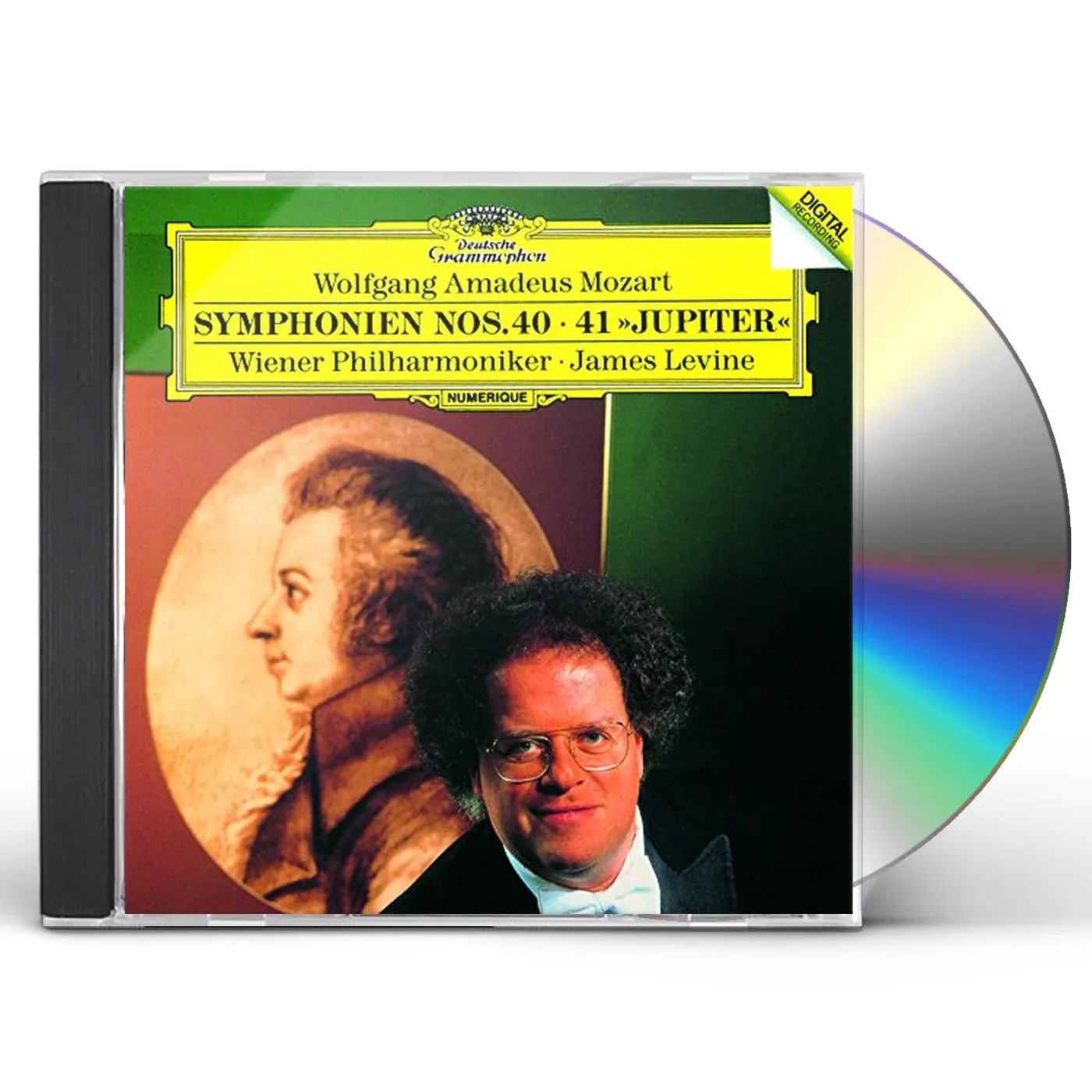 James Levine MOZART: SYMPHONIES NOS. 40 & 41 CD