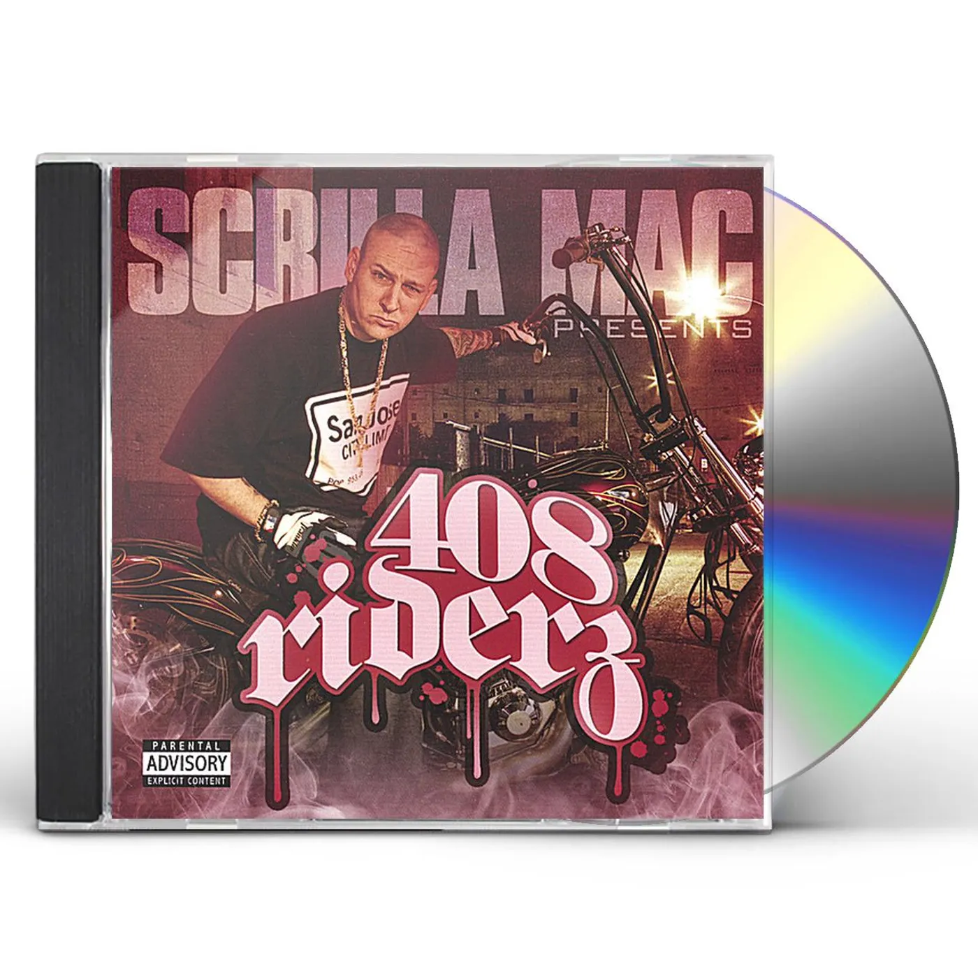 Scrilla Mac 408 RIDERZ CD