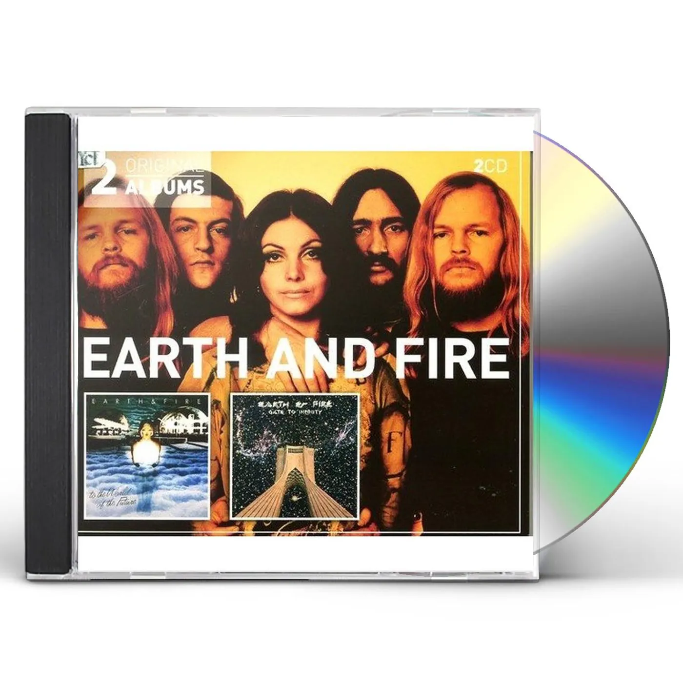 Earth & Fire TO THE WORLD OF THE FUTURE / GATE TO INFINITY CD