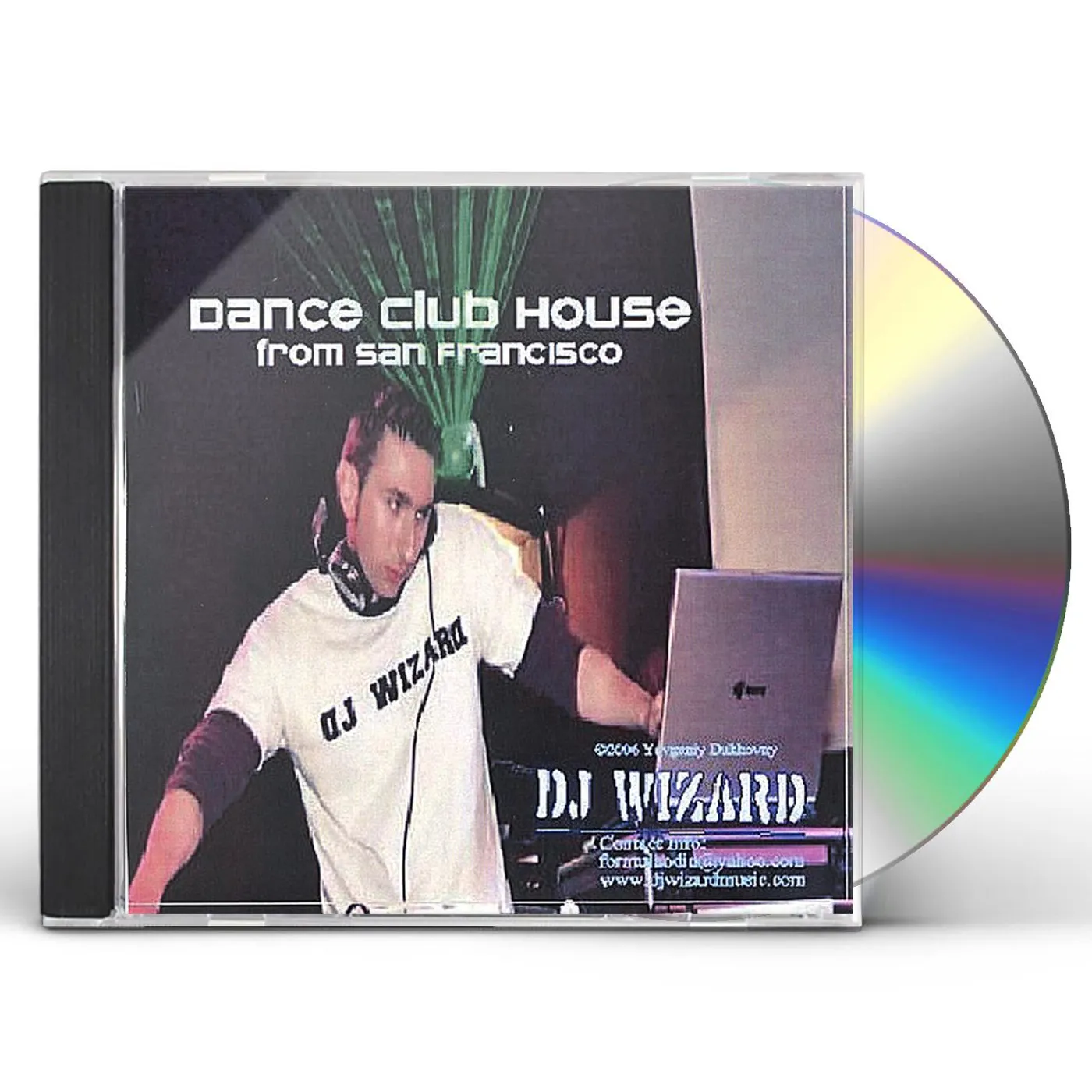 DJ Wizard DANCE CLUB HOUSE FROM SAN FRANCISCO CD