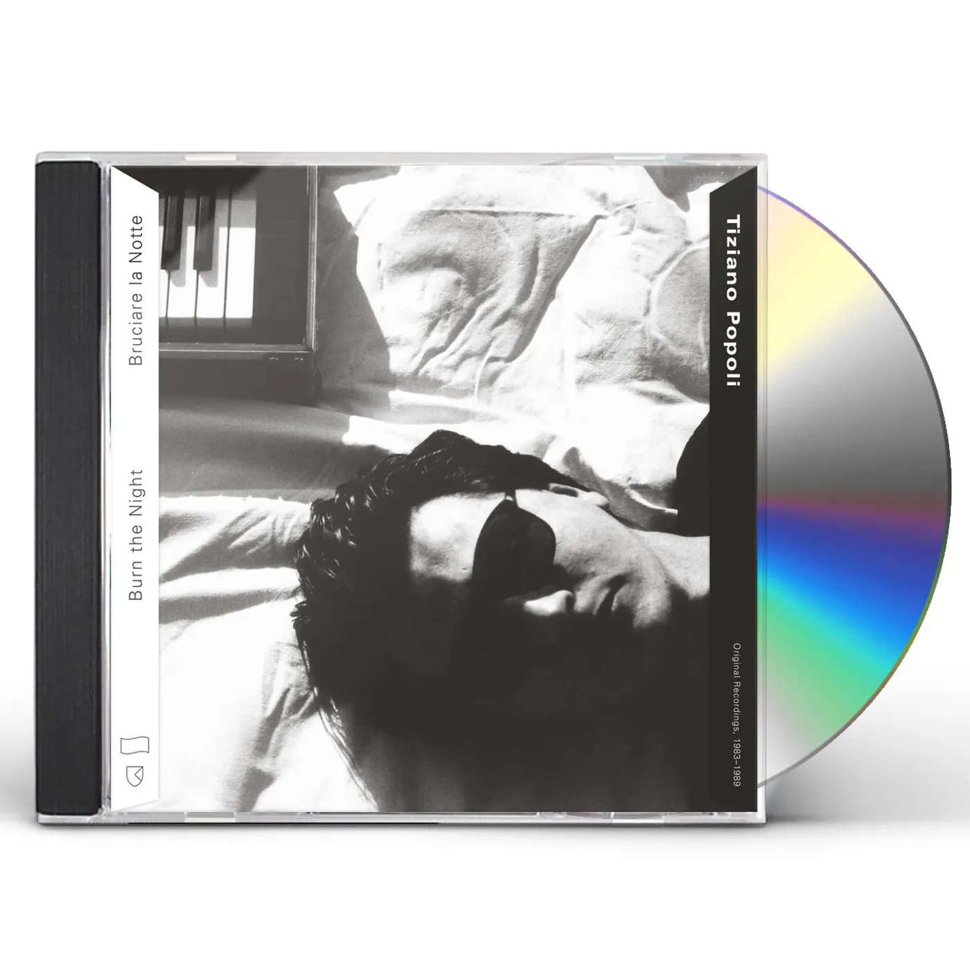 Tiziano Popoli BURN THE NIGHT / BRUCIARE LA NOTTE: ORIGINAL RECORDINGS, 1983-1989 CD