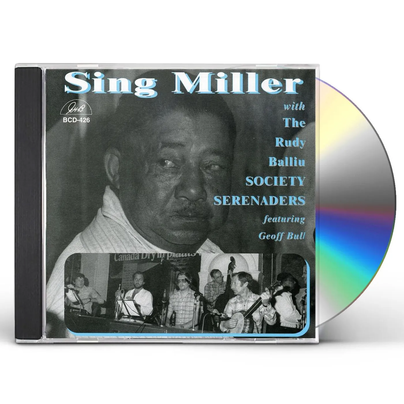 SING MILLER WITH RUDY BALLIU SOCIETY SERENADERS CD