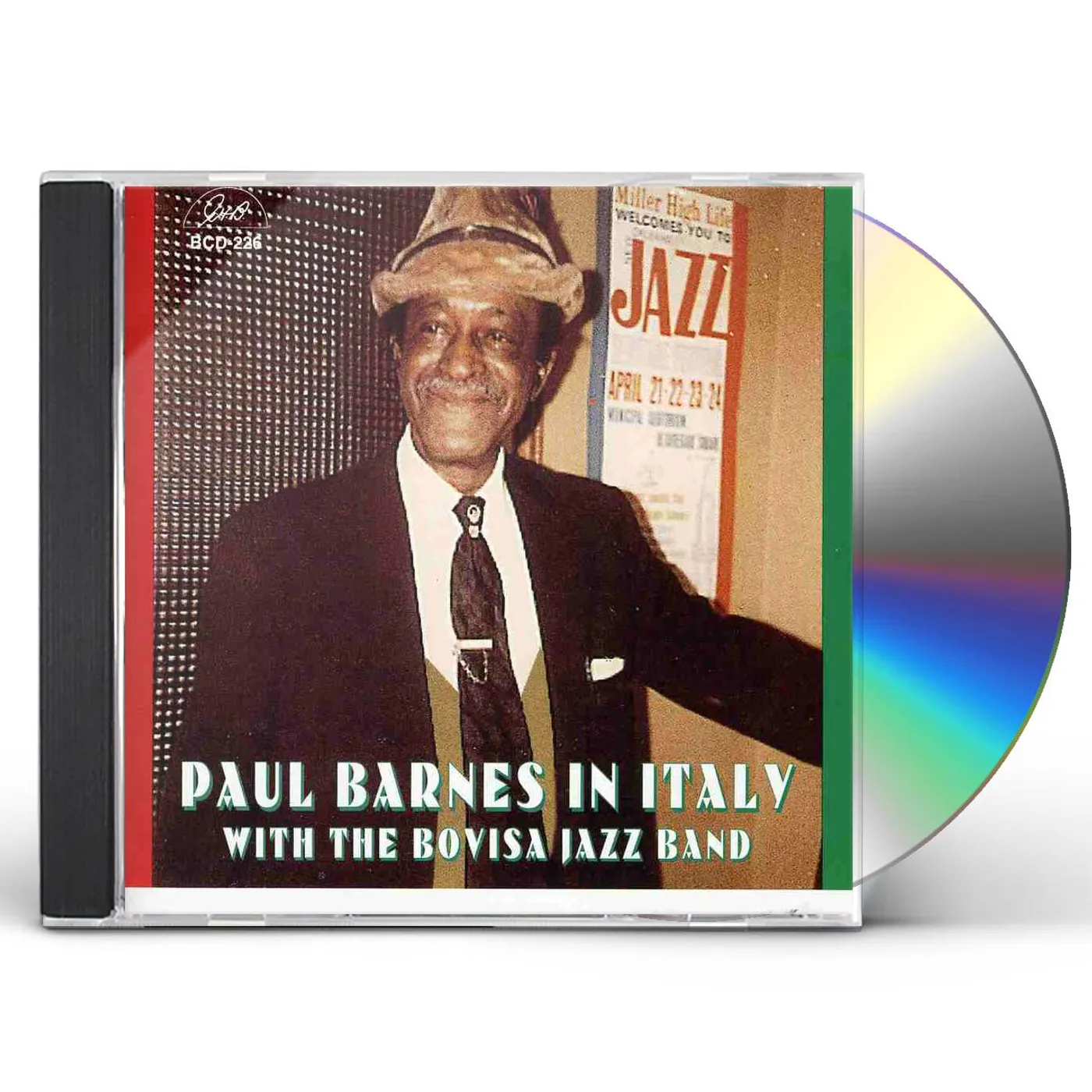 Paul Barnes IN ITALY: WITH BOVISA JAZZ BAND CD
