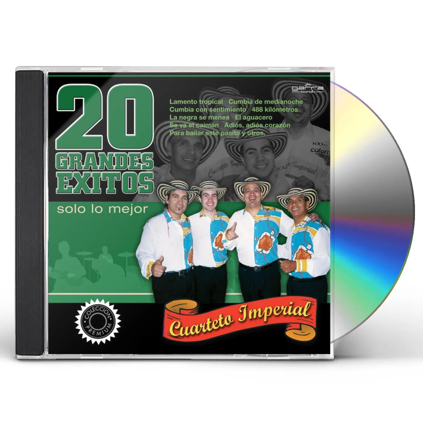 Cuarteto Imperial 20 GRANDES EXITOS CD