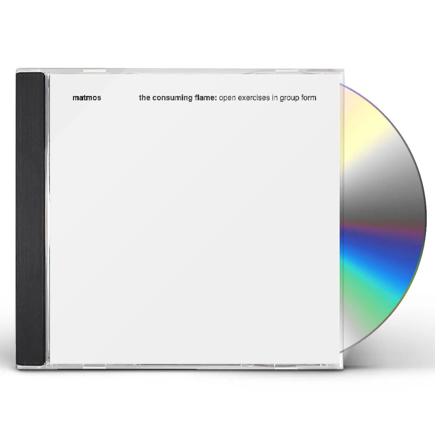 Matmos CONSUMING FLAME: OPEN EXERCISES IN GROUP FORM CD