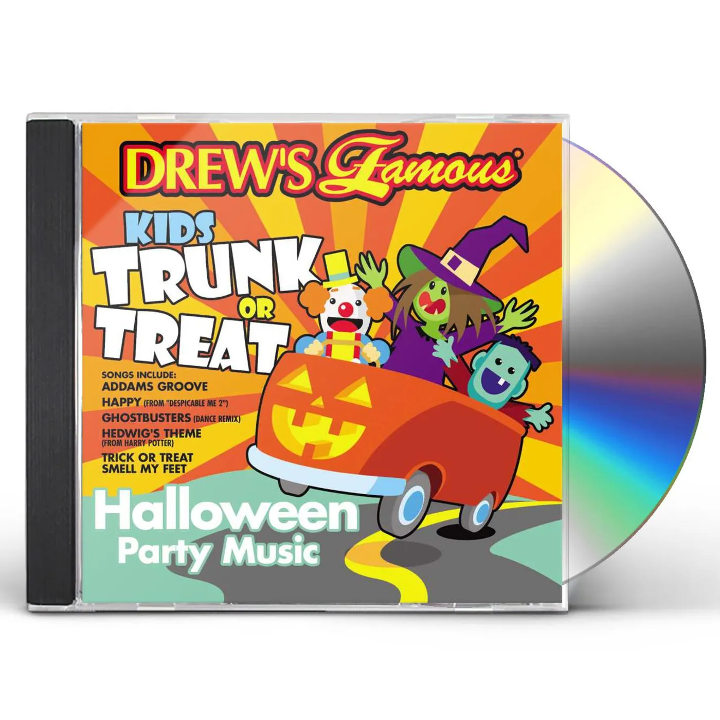 Various Artists Kids Trunk Or Treat Halloween Party Music CD