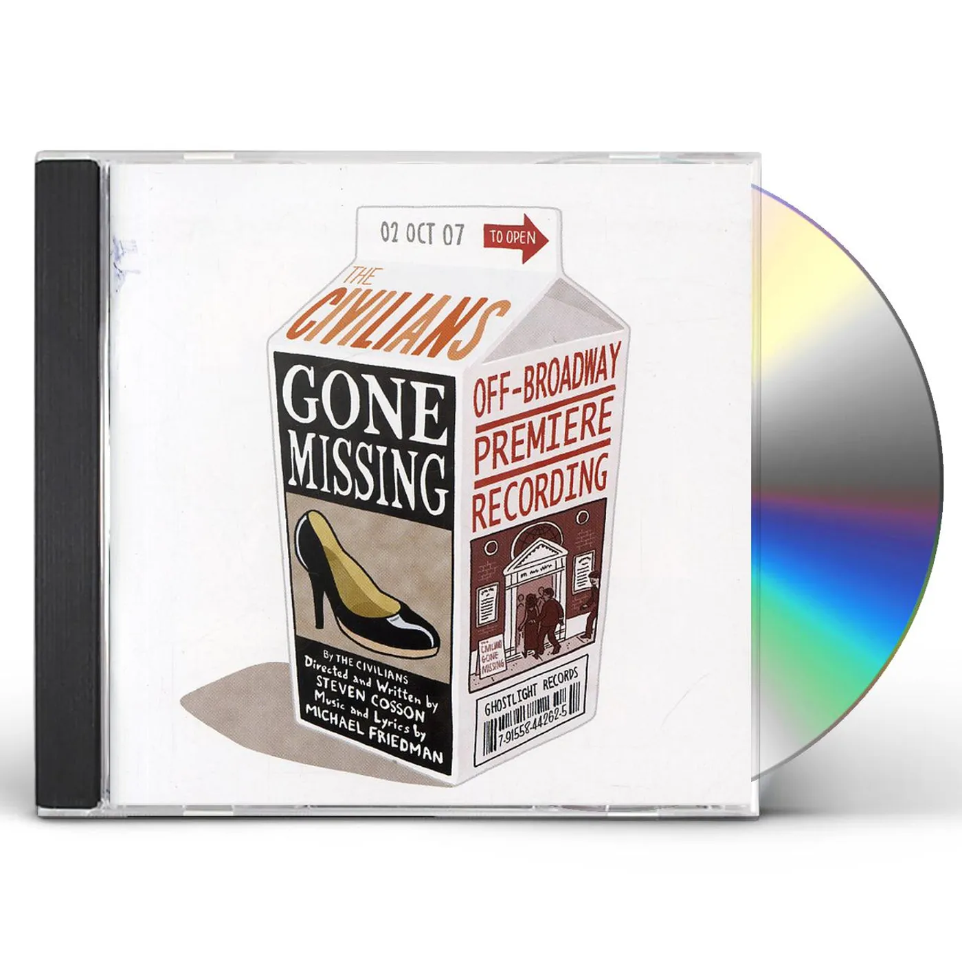 The Civilians GONE MISSING: WORLD PREMIERE RECORDING CD