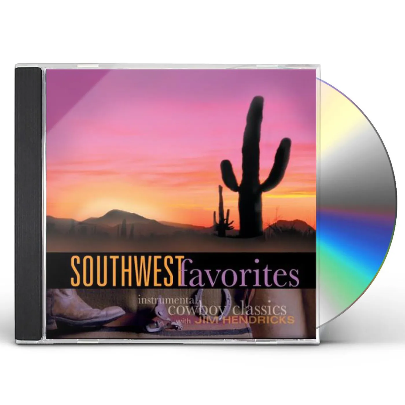 Jim Hendricks SOUTHWEST FAVORITES: INSTRUMENTAL COWBOY CLASSICS CD