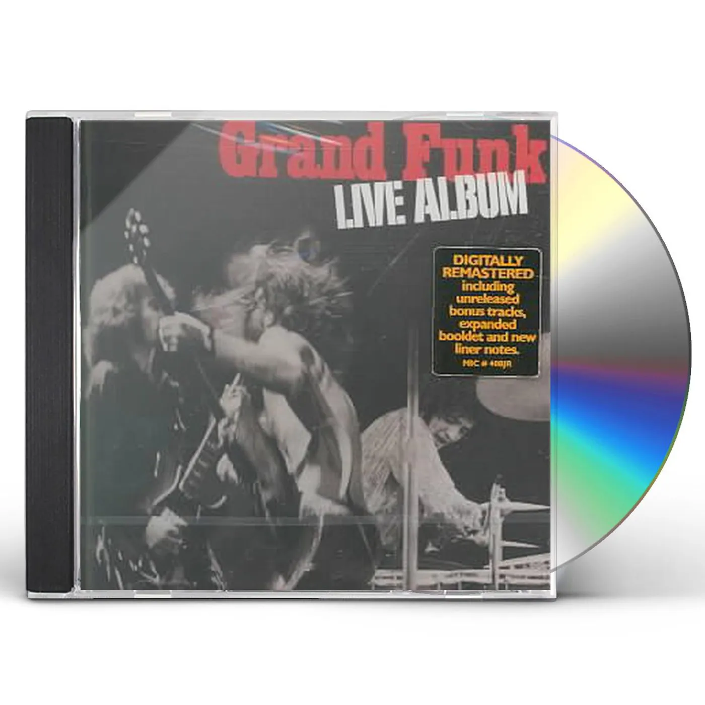 Grand Funk Railroad LIVE ALBUM CD