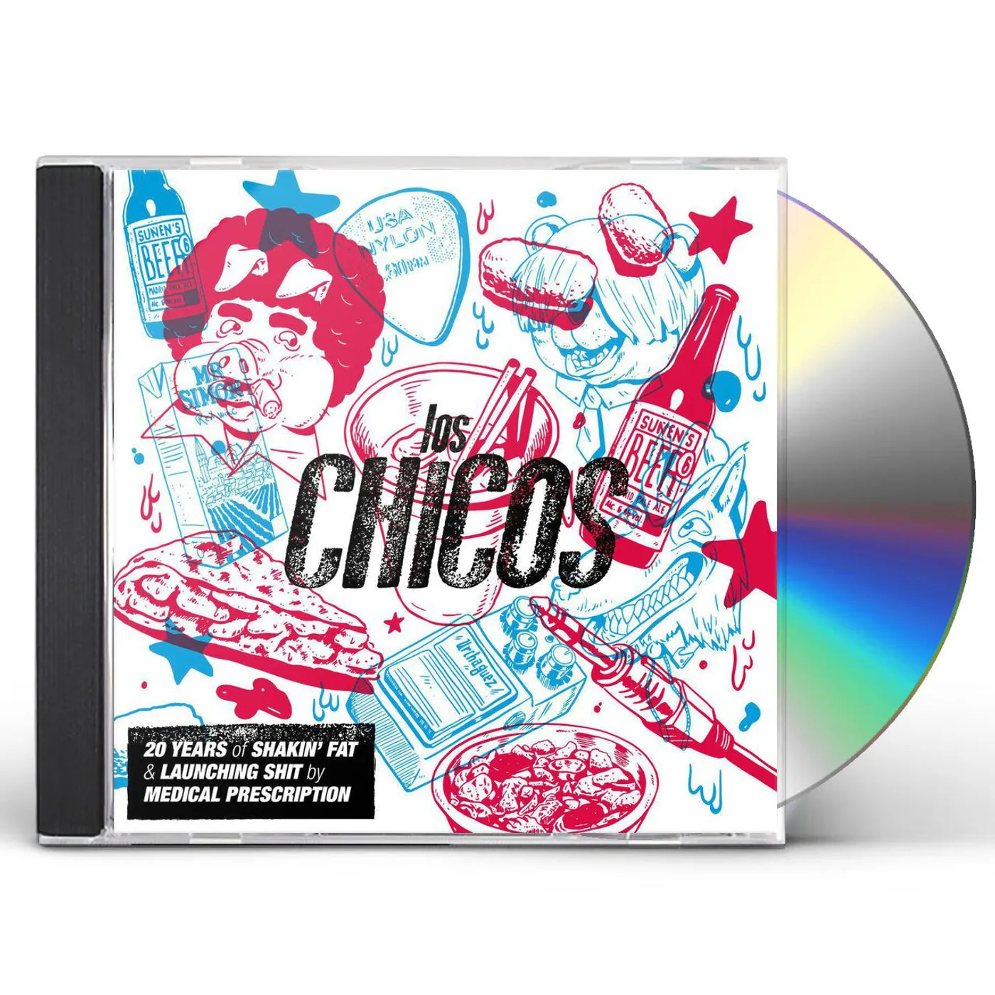 Los Chicos 20 YEARS OF SHAKIN FAT & LAUNCHING SHIT BY MEDICAL CD