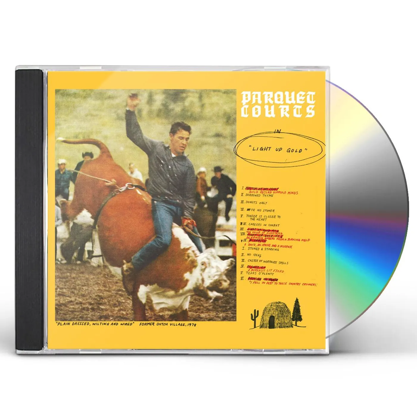 Parquet Courts LIGHT UP GOLD / TALLY ALL THE THINGS THAT YOU CD