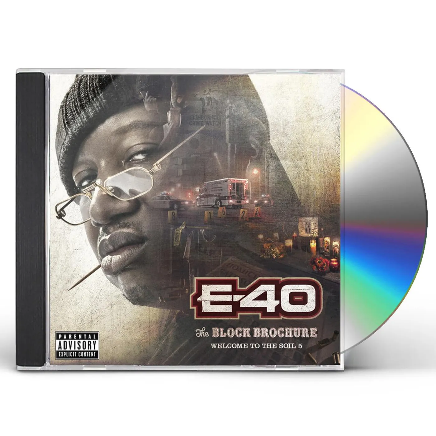 E-40 BLOCK BROCHURE: WELCOME TO THE SOIL 5 CD