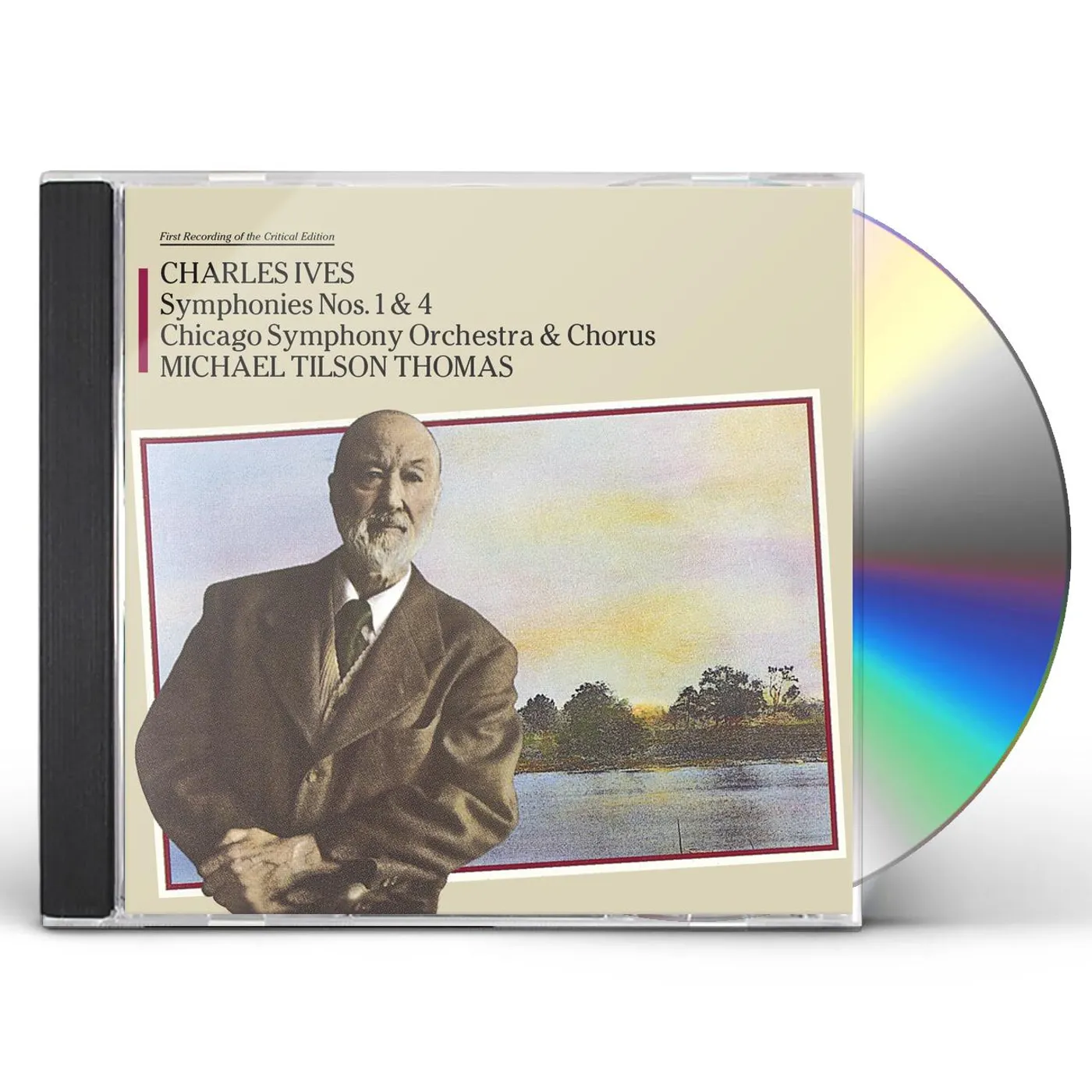 Charles Ives SYMPHONY 1 & 4 CD