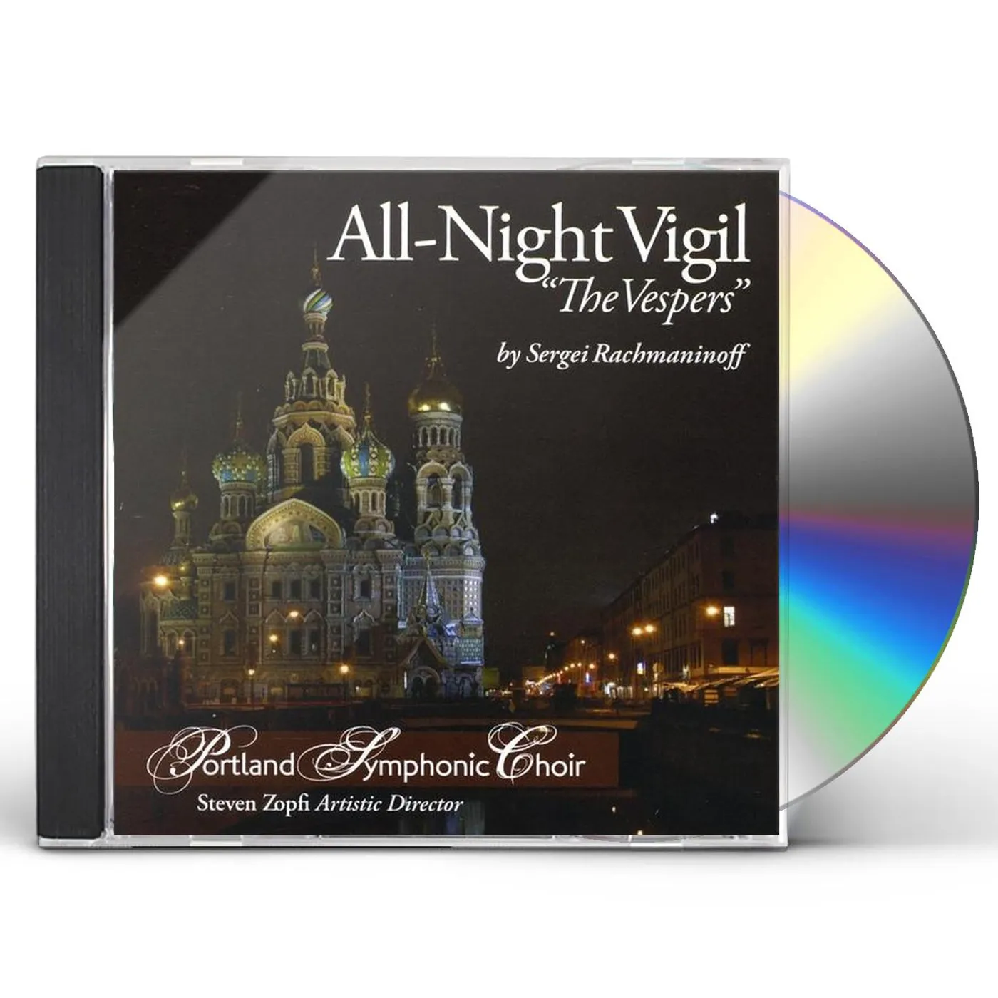Portland Symphonic Choir RACHMANINOFF ALL-NIGHT VIGIL THE VESPERS CD