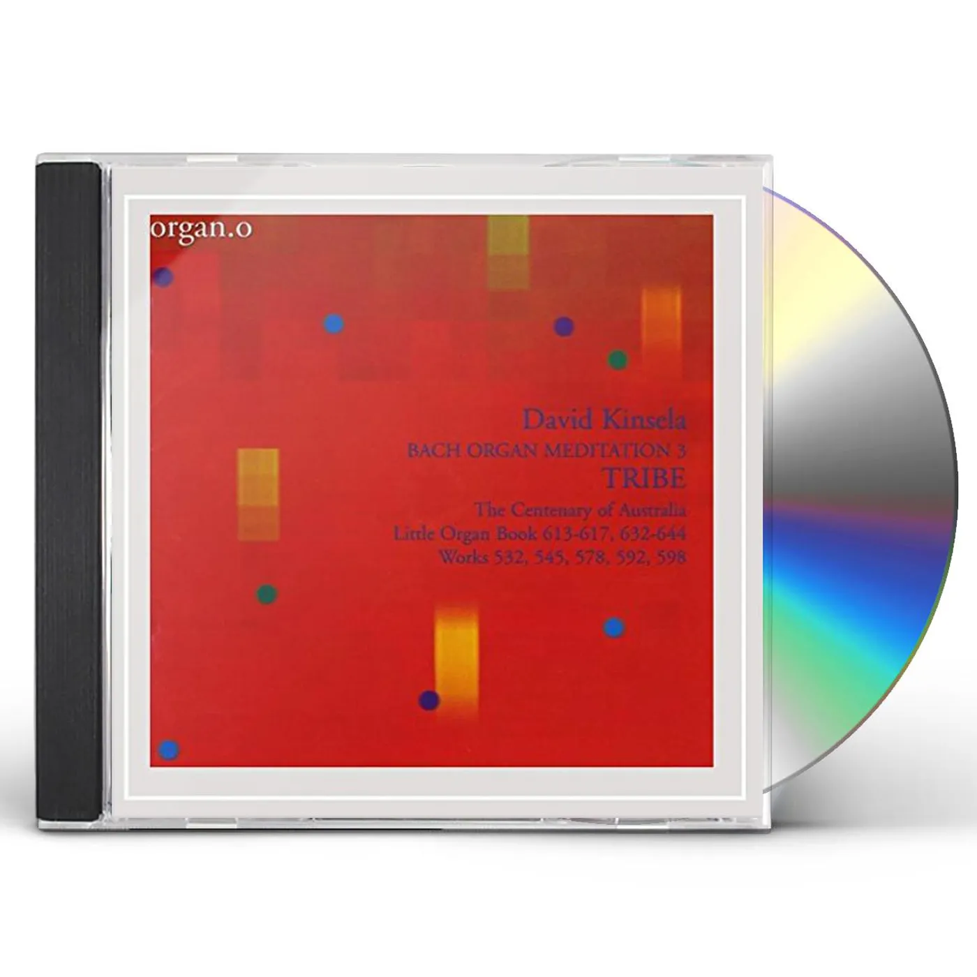 David Kinsela TRIBE: BACH ORGAN MEDITATION 3 CD