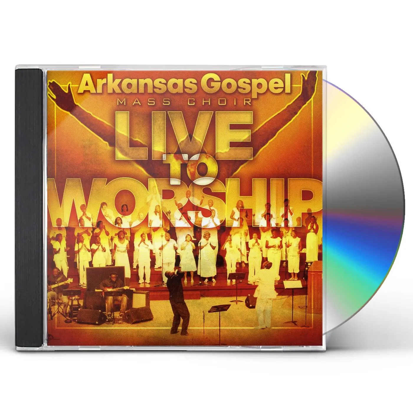 Arkansas Gospel Mass Choir LIVE TO WORSHIP CD