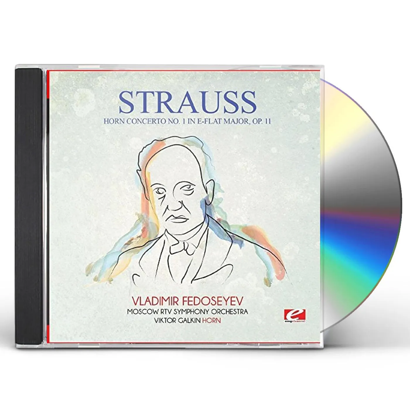 Strauss HORN CONCERTO NO. 1 IN E-FLAT MAJOR OP. 11 CD