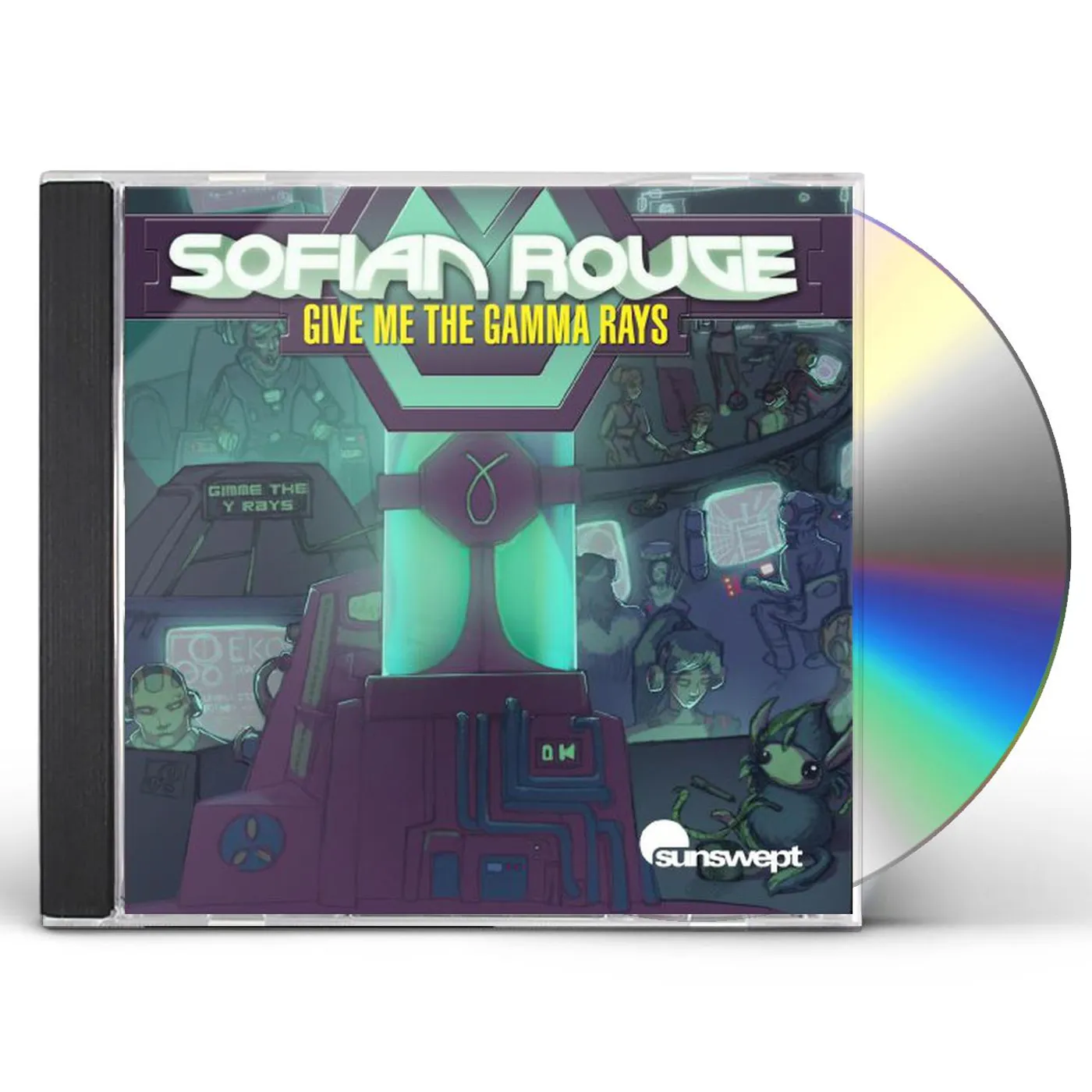 Sofian Rouge GIVE ME THE GAMMA RAYS CD