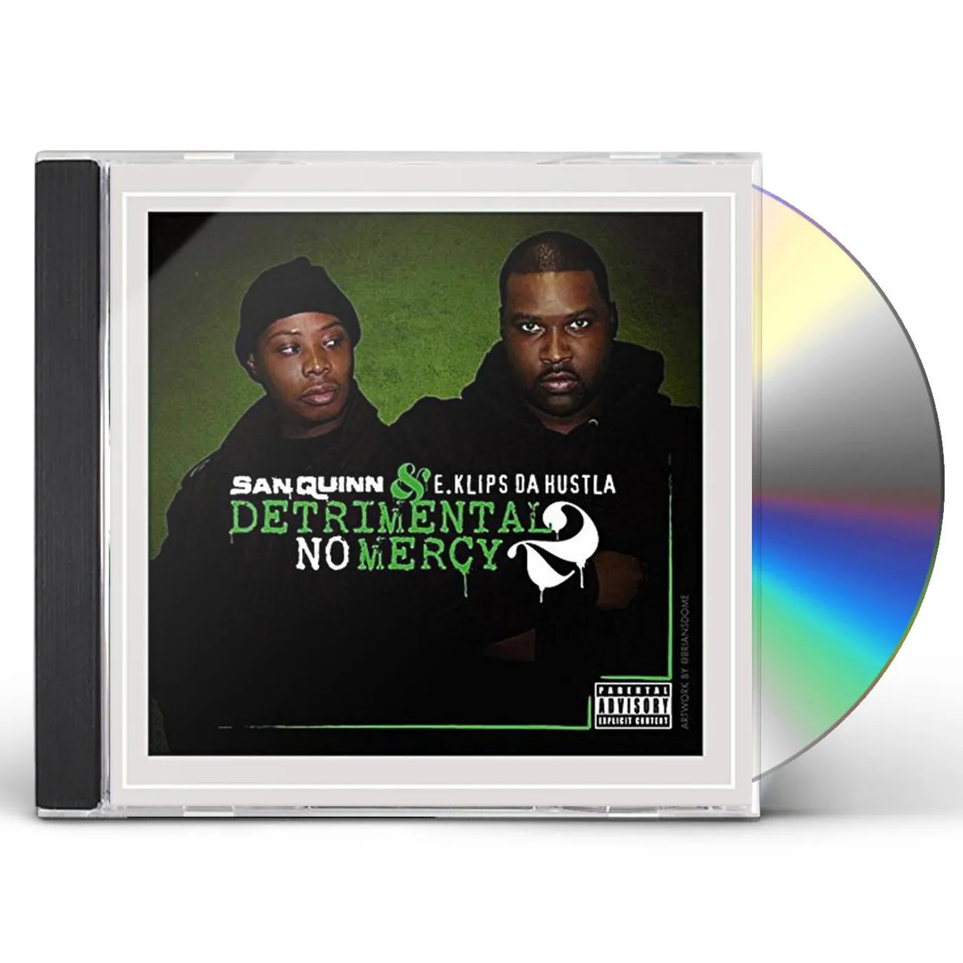 San Quinn DETRIMENTAL 2: NO MERCY CD