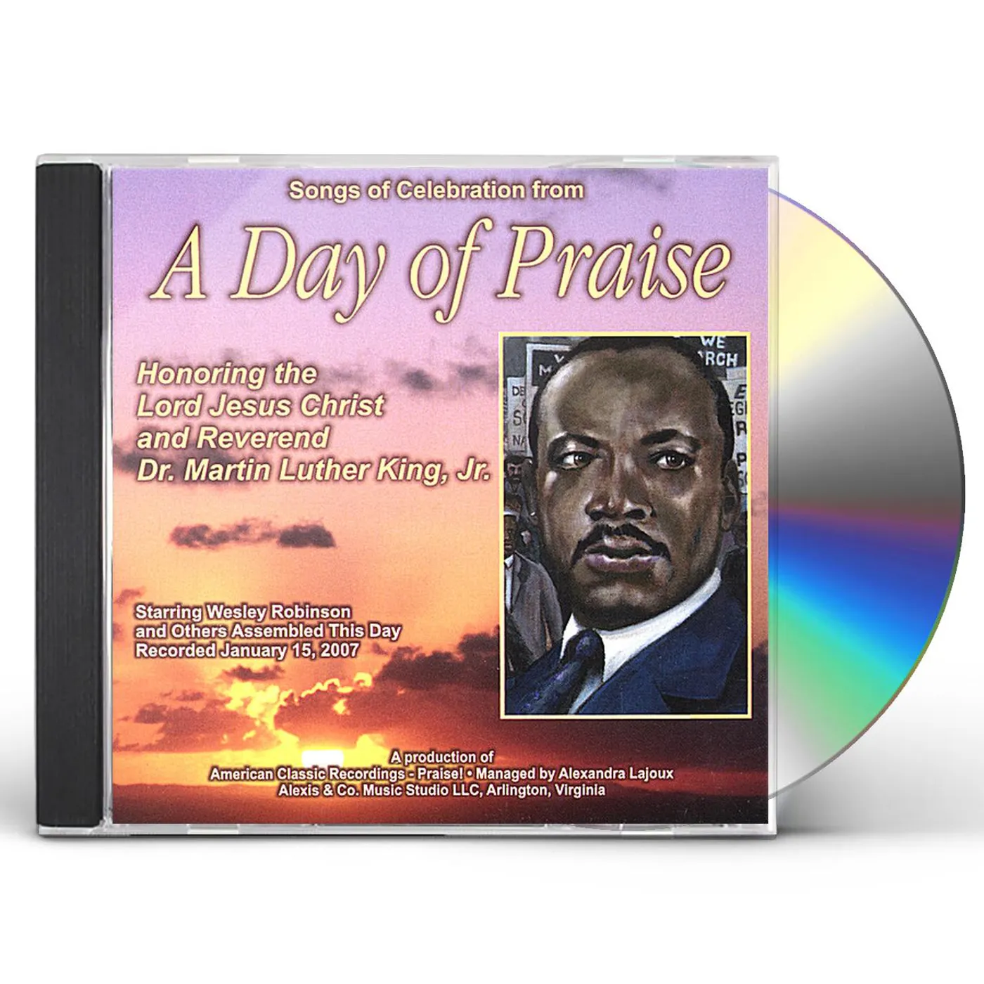Wesley Robinson SONGS OF CELEBRATION FROM A DAY OF PRAISE CD
