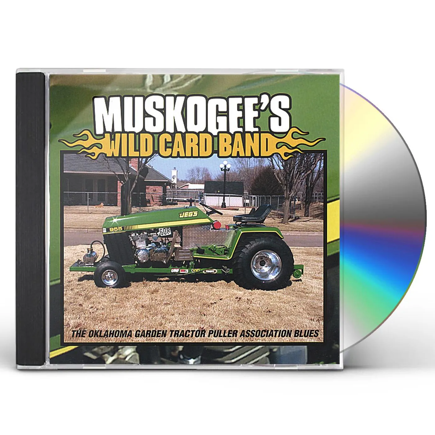 Muskogee's Wild Card Band OKLAHOMA GARDEN TRACTOR PULLER ASSOCIATION BLUES CD