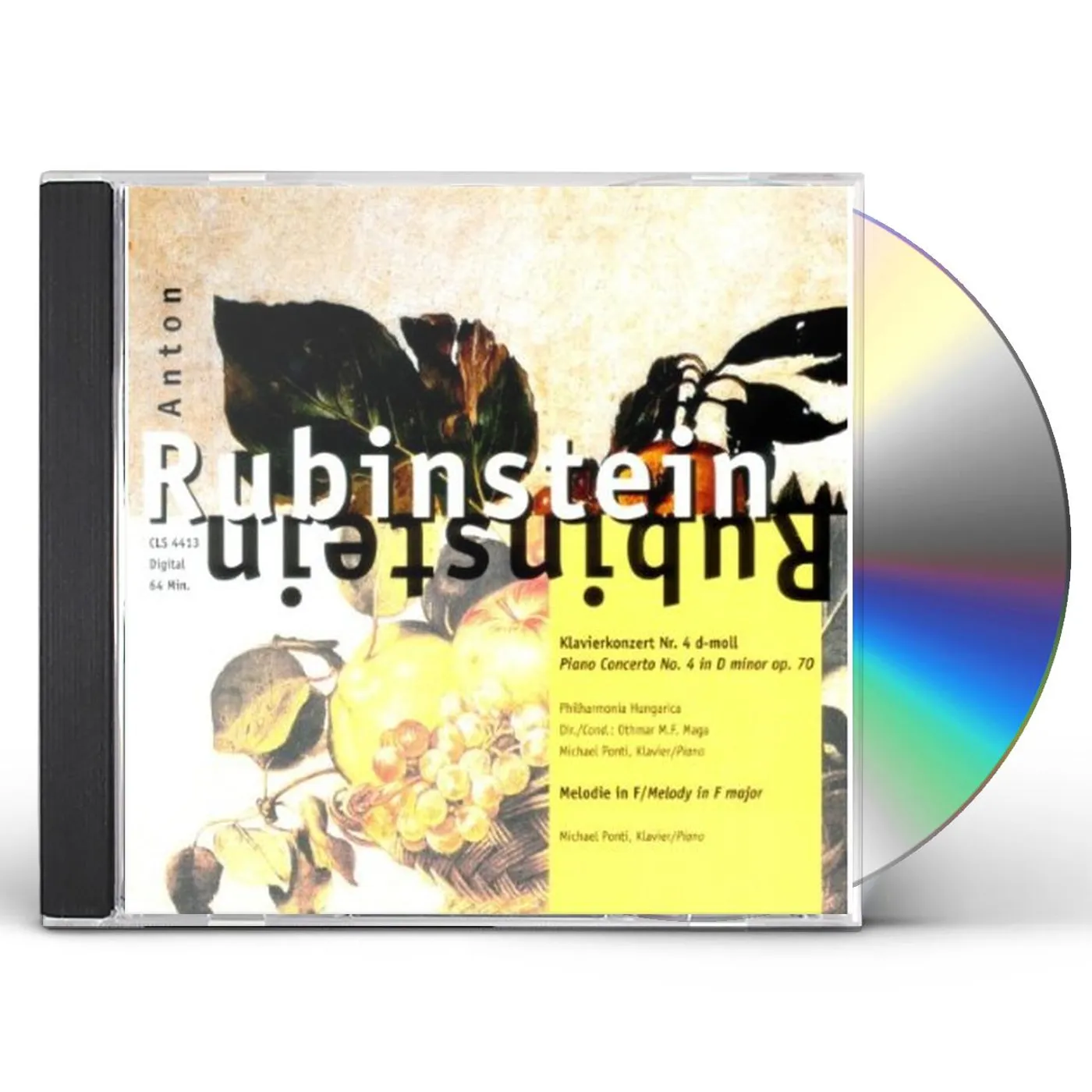 Anton Rubinstein KLAVIERKONZERT 4 OP 70 CD