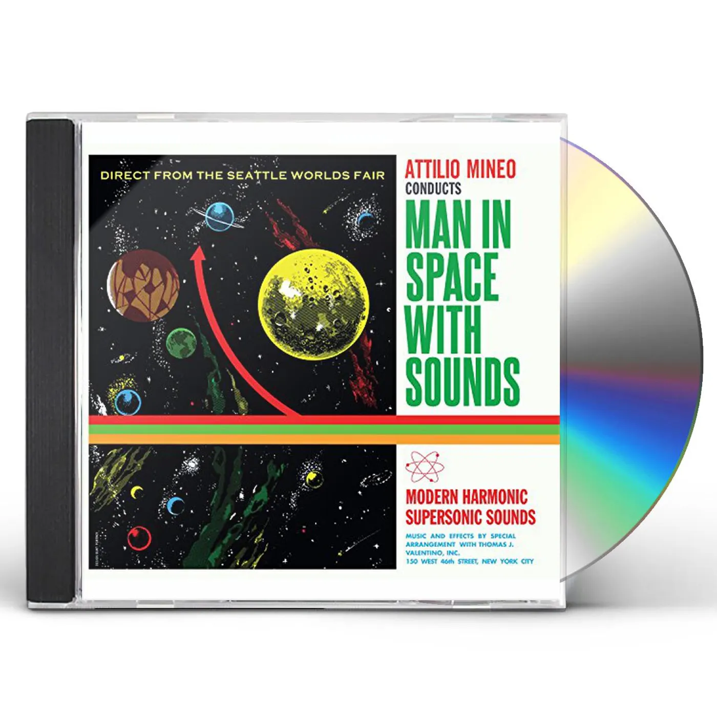 Attilio Mineo MAN IN SPACE WITH SOUNDS CD