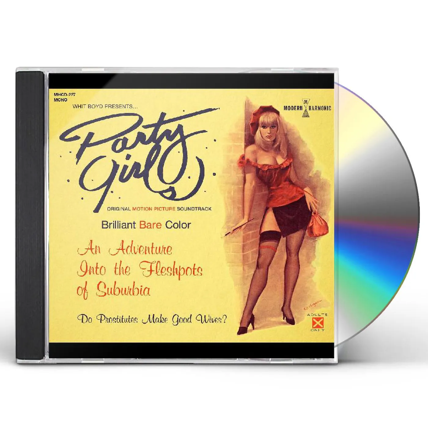 The Whit Boyd Combo PARTY GIRLS (ORIGINAL MOTION PICTURE SOUNDTRACK) CD