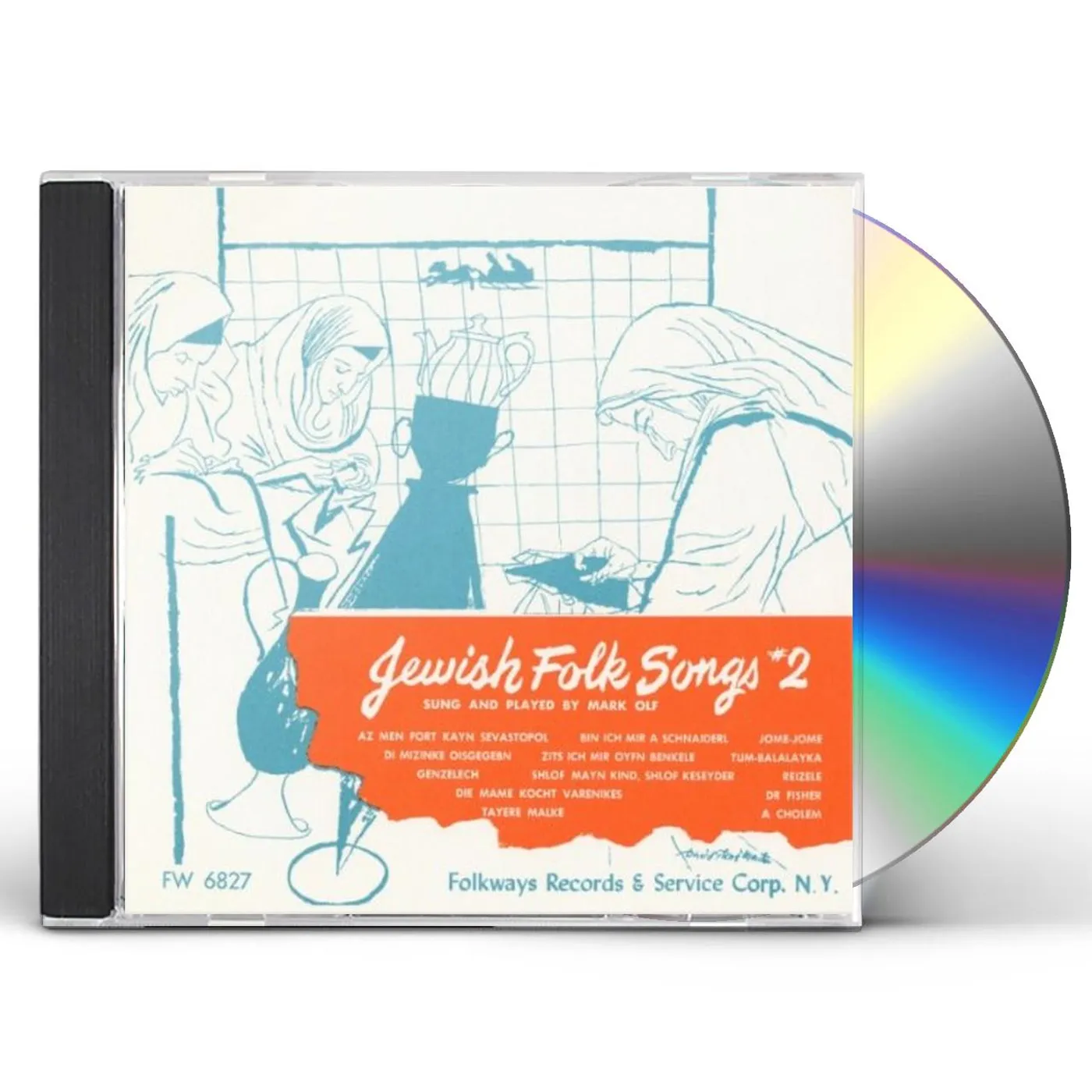 Mark Olf JEWISH FOLK SONGS VOL. 2 CD