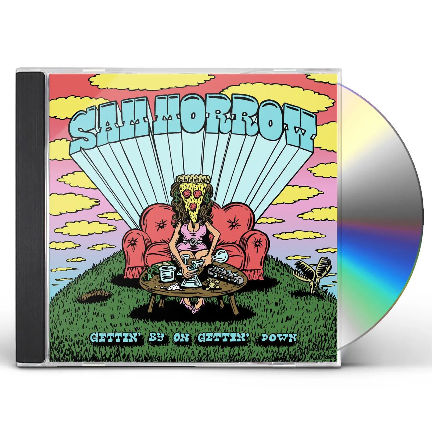 Sam Morrow GETTIN' BY ON GETTIN' DOWN CD
