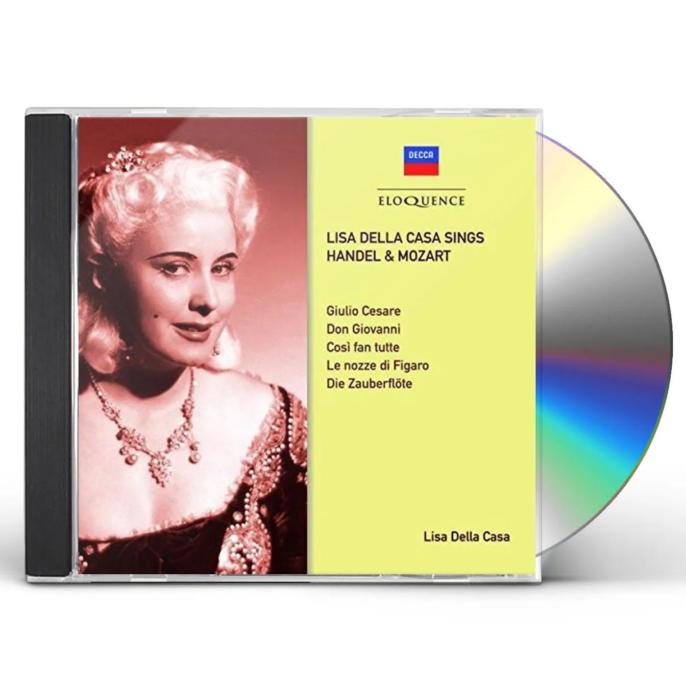 LISA DELLA CASA SINGS HANDEL & MOZART CD