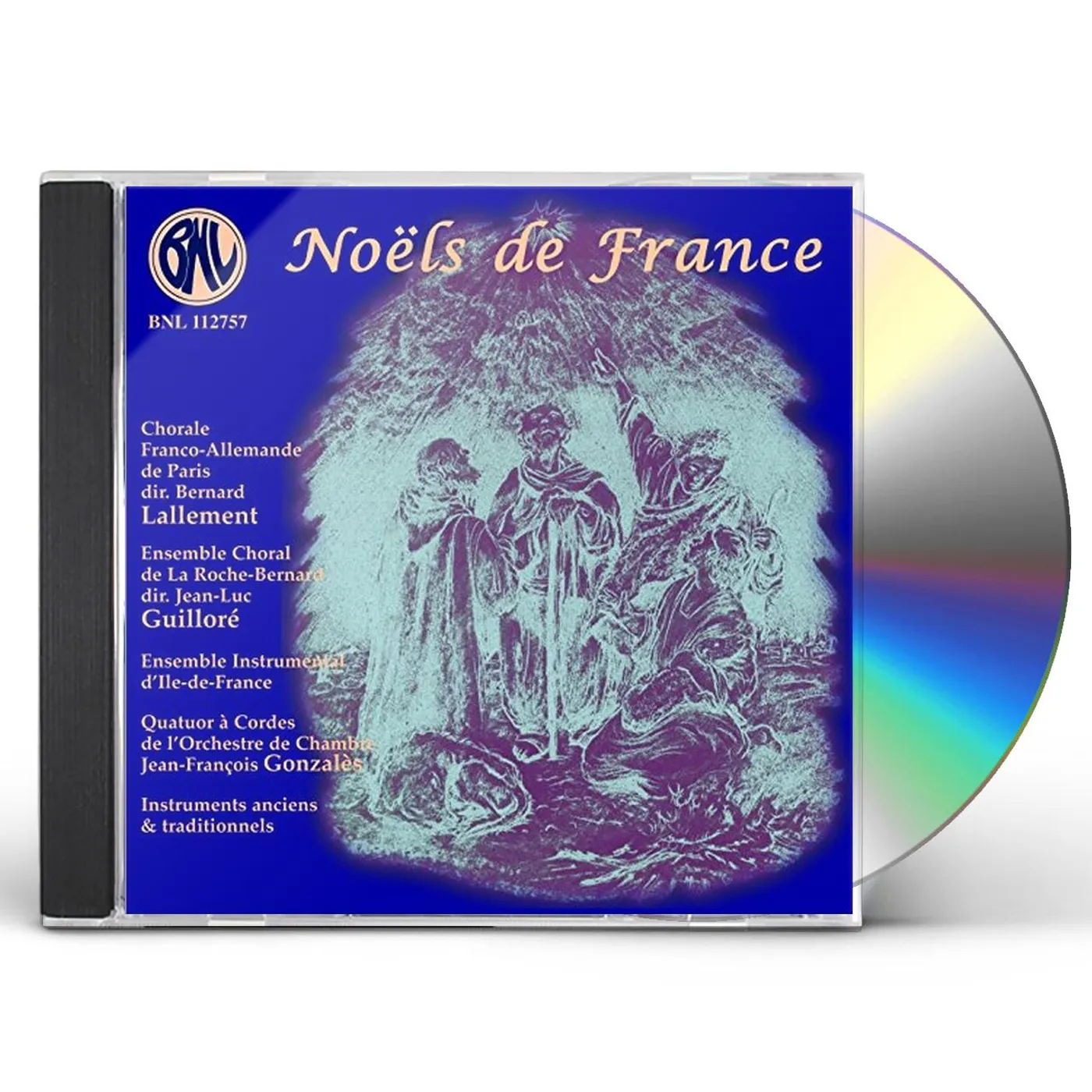 Bernard Lallement NOELS DE FRANCE CD