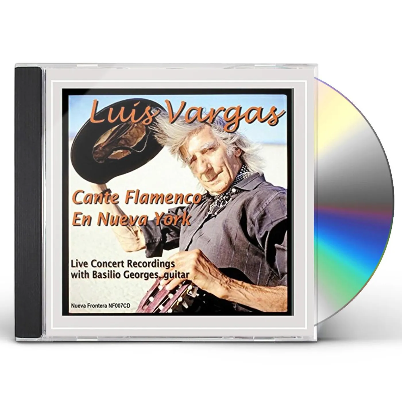 Luis Vargas CANTE FLAMENCO EN NUEVA YORK (LIVE) CD
