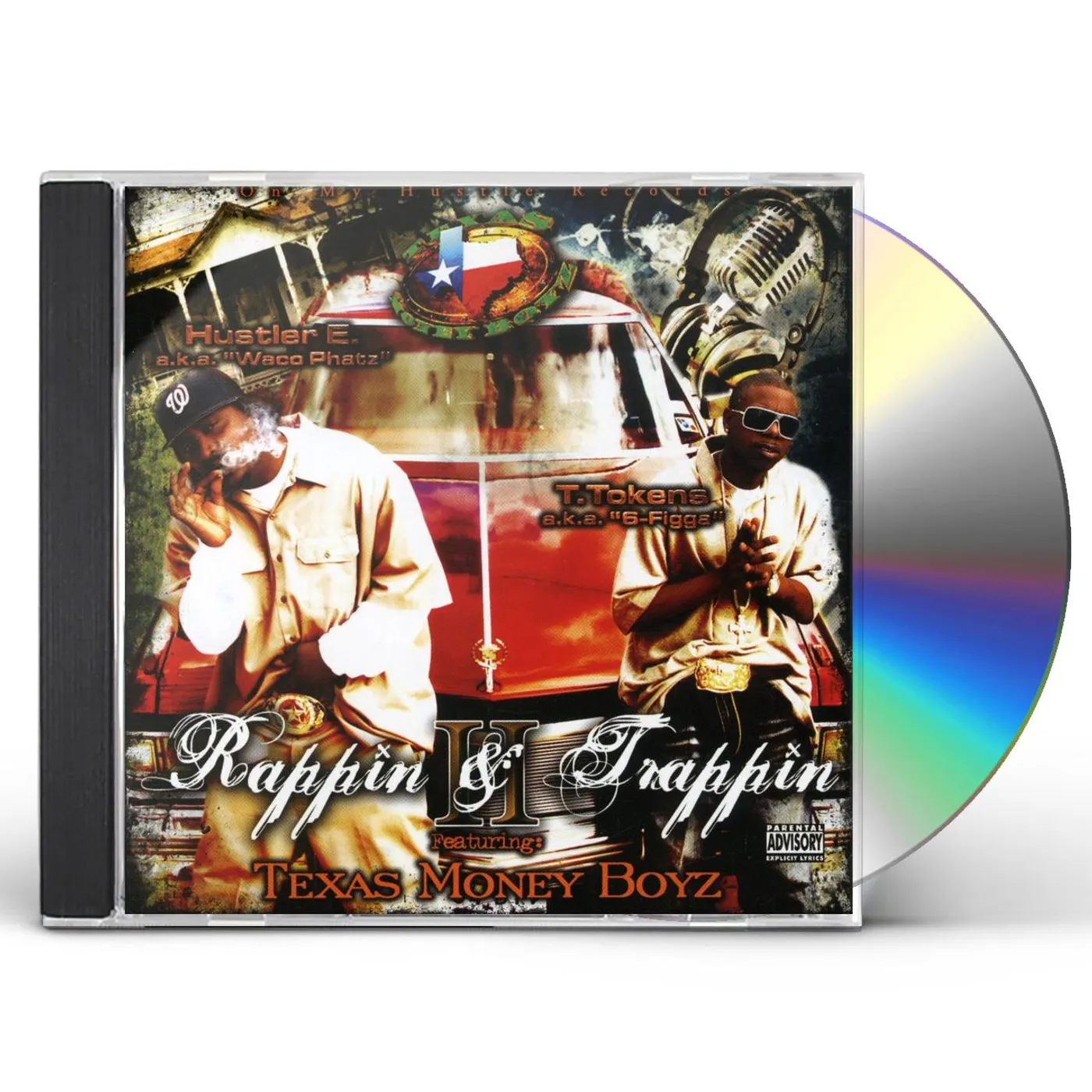 Texas Money Boyz RAPPIN & TRAPPIN 2 CD