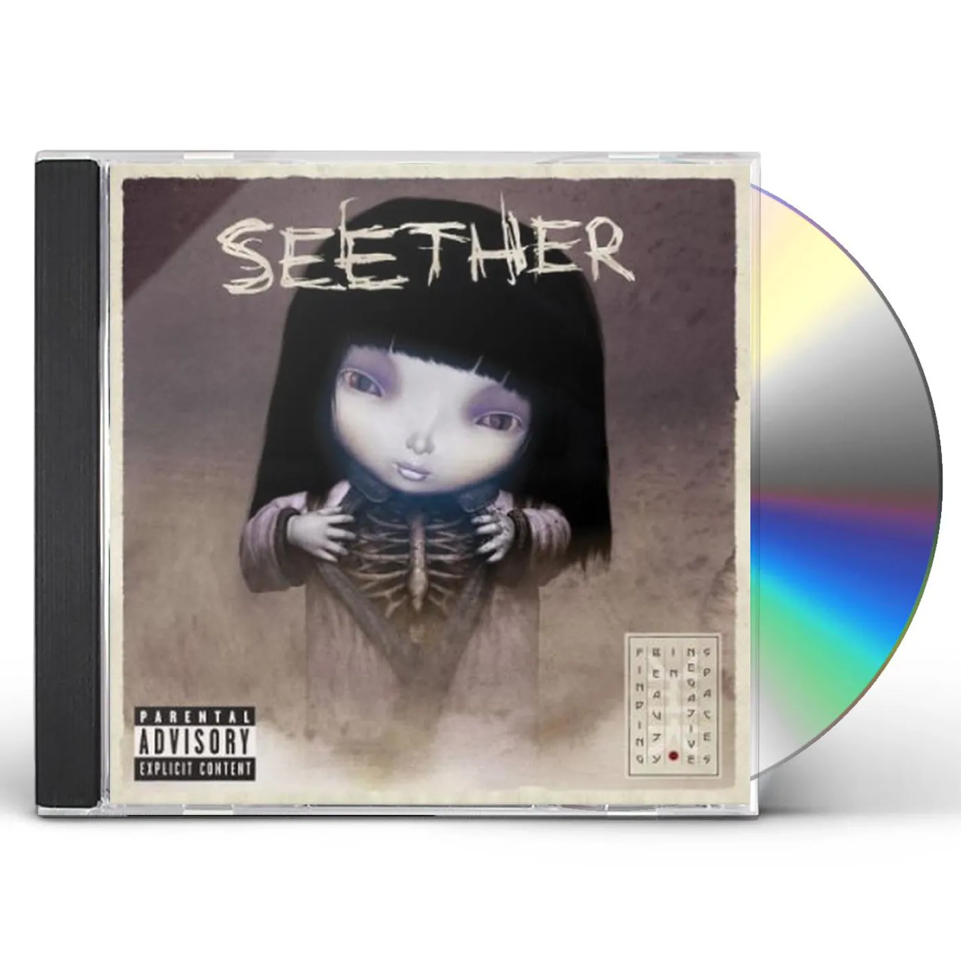 Seether FINDING BEAUTY IN NEGATIVE SPACES CD