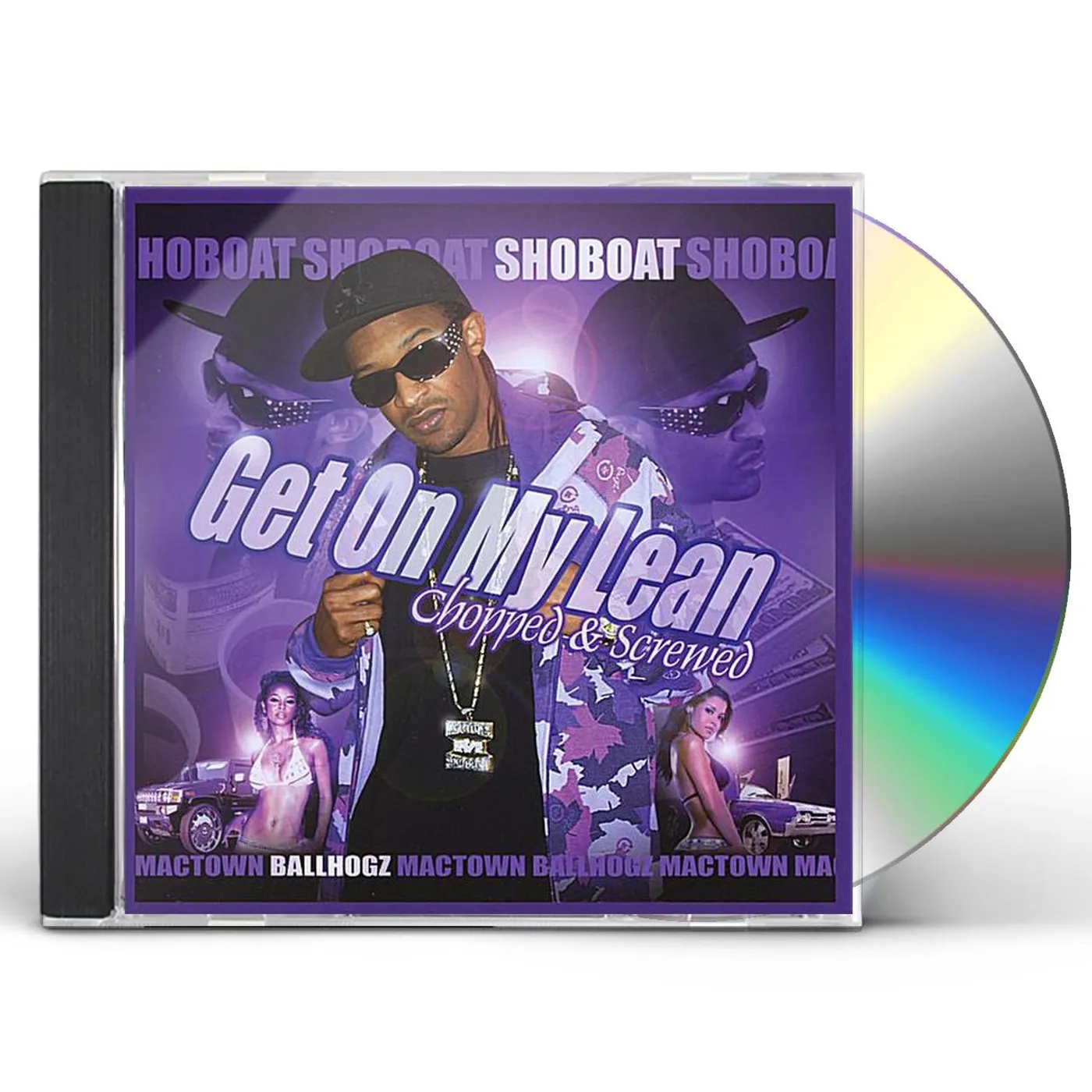 Shoboat GET ON MY LEAN - CHOPPED & SCREWED CD