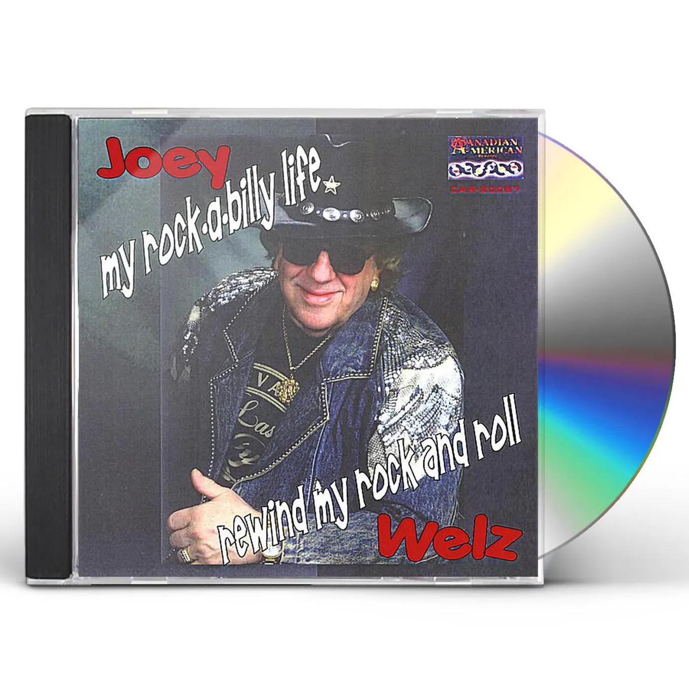 Joey Welz REWIND MY ROCK AND ROLL/MY ROCK-A-BILLY LIFE CD