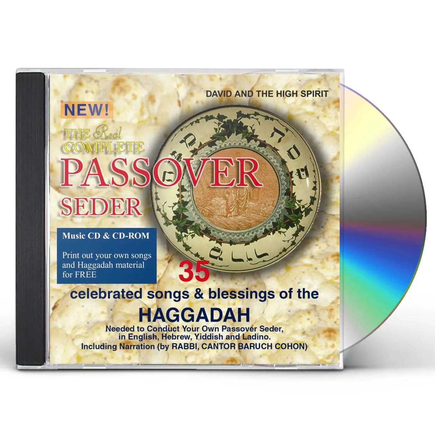 David and the High Spirit 301598 REAL COMPLETE PASSOVER CD