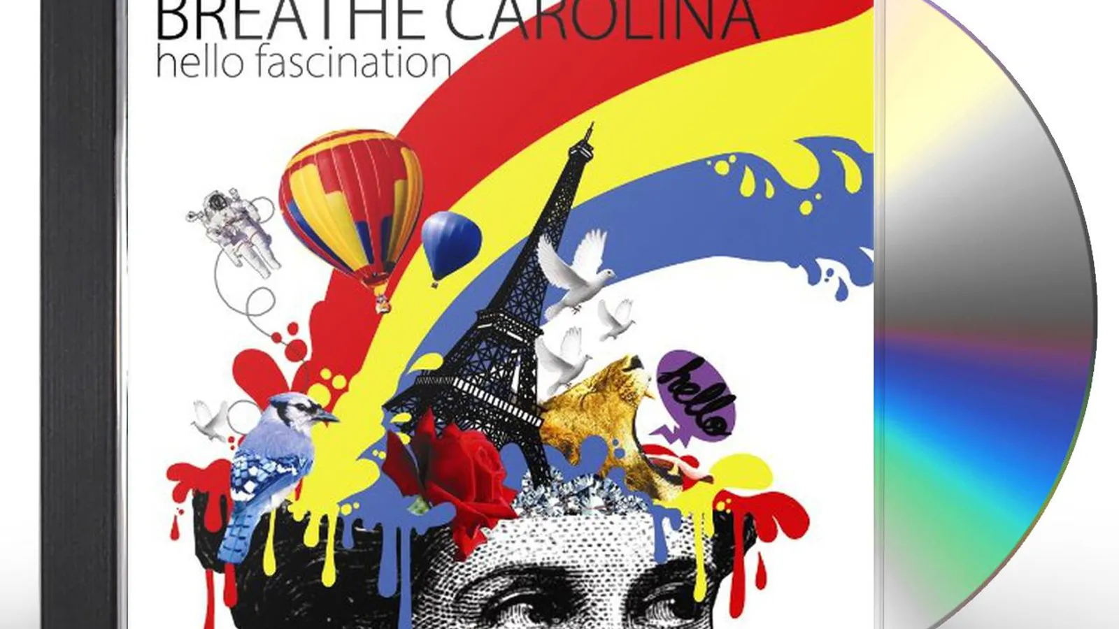 Breathe Carolina サイン入りポスター BREATHE CAROLINA Hell Is What You Make Of It Ltd Ed New RARE