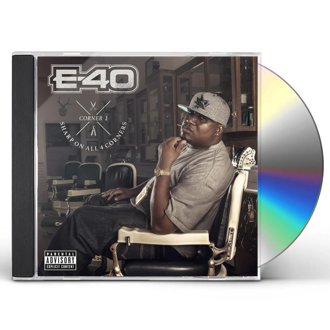 E-40 SHARP ON ALL 4 CORNERS: CORNER 1 CD