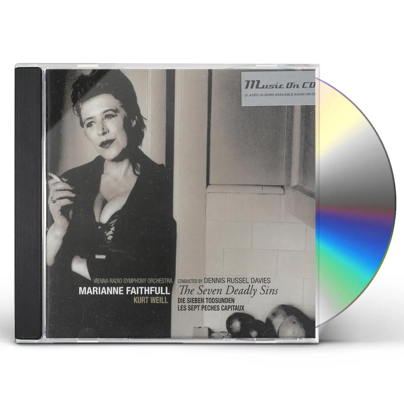 Marianne Faithfull SEVEN DEADLY SINS CD