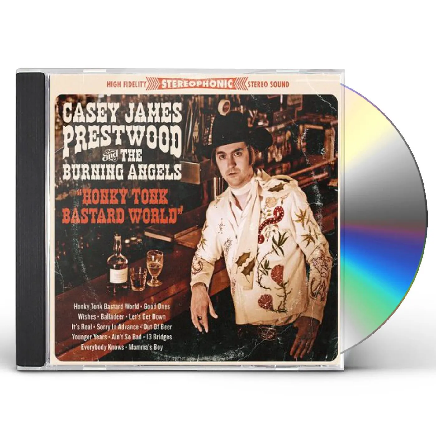 Casey James Prestwood HONKY TONK BASTARD WORLD CD