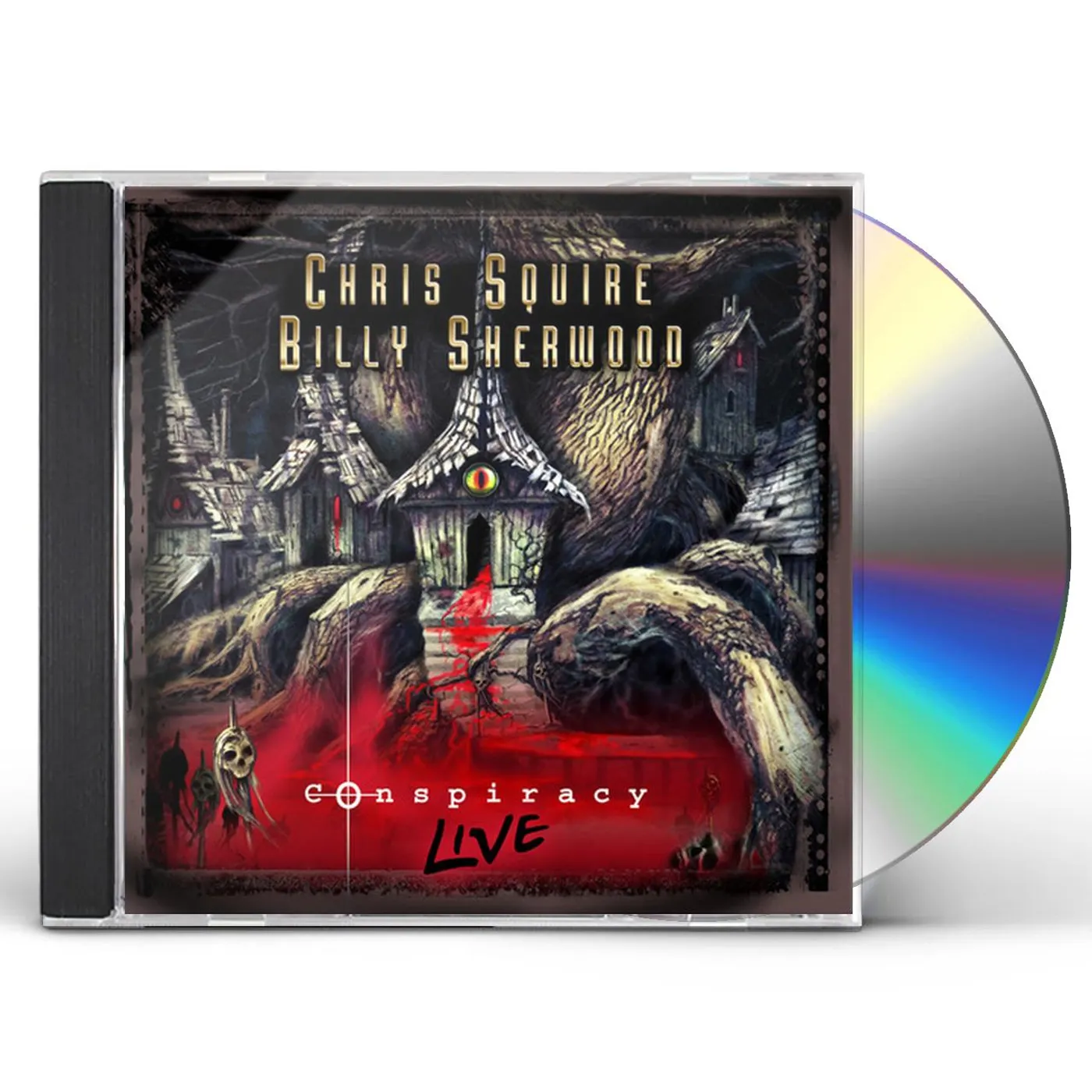 CHRIS SQUIRE & BILLY SHERWOOD CONSPIRACY LIVE CD