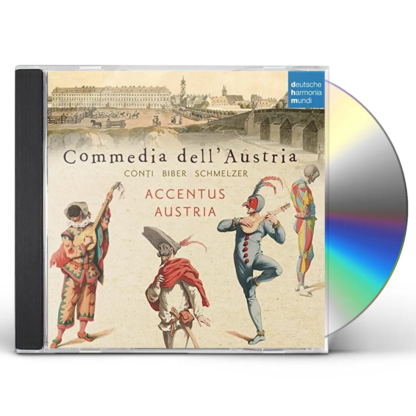 Accentus Austria COMMEDIA DELL'AUSTRIA CD