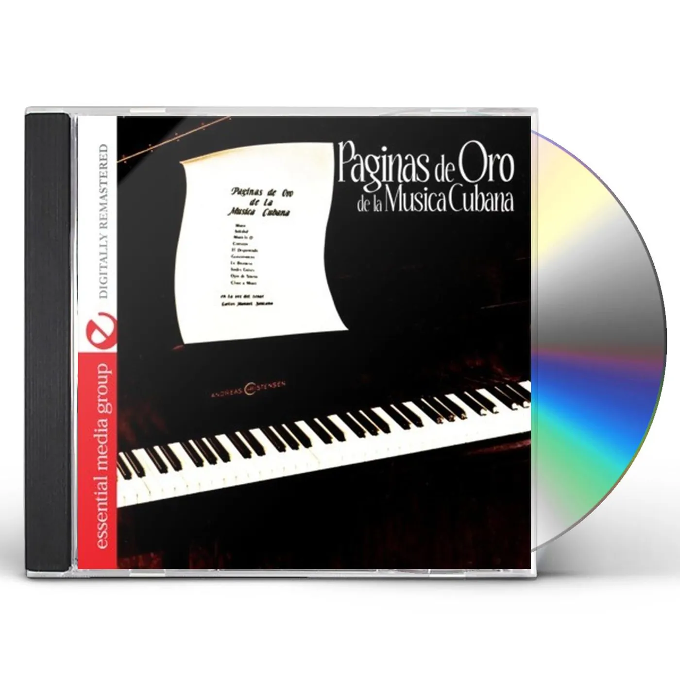 Carlos Manuel Santana PAGINAS DE ORO DE LA MUSICA CUBANA CD