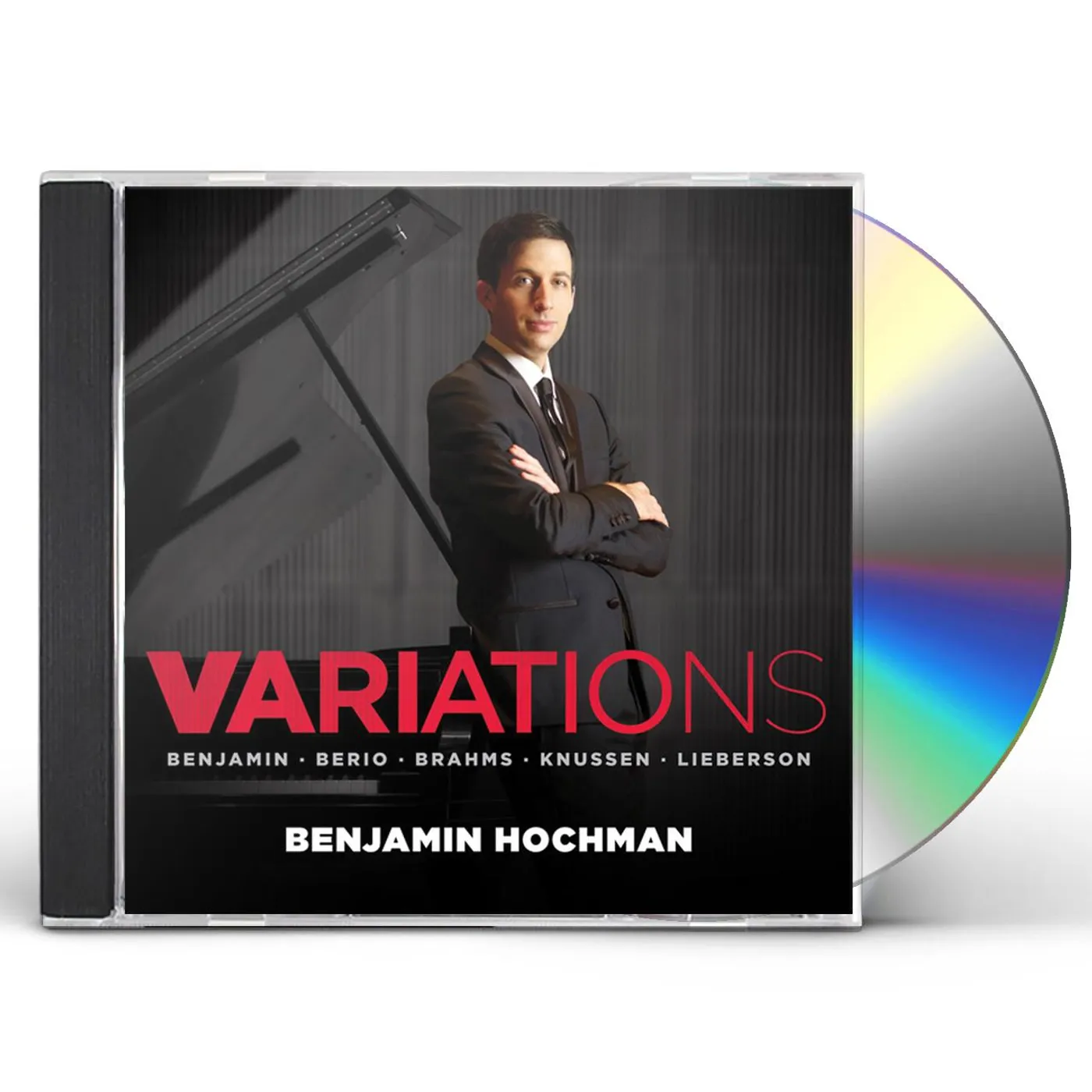 Benjamin Hochman VARIATIONS: BRAHMS KNUSSEN & MORE CD