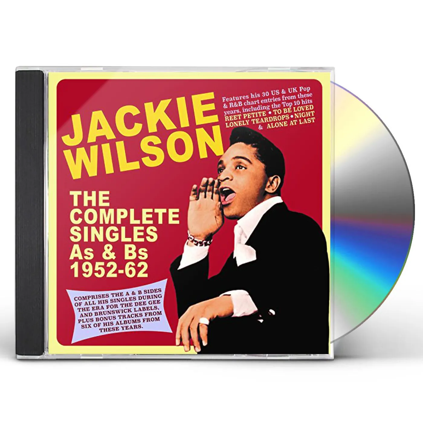Jackie Wilson COMPLETE SINGLES AS & BS 1952-62 CD